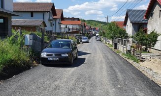 Se toarnă asfalt pe drumurile din Apahida. Ce străzi sunt vizate