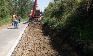 Un nou drum județean din Cluj intră în reparații. Se va turna și asfalt