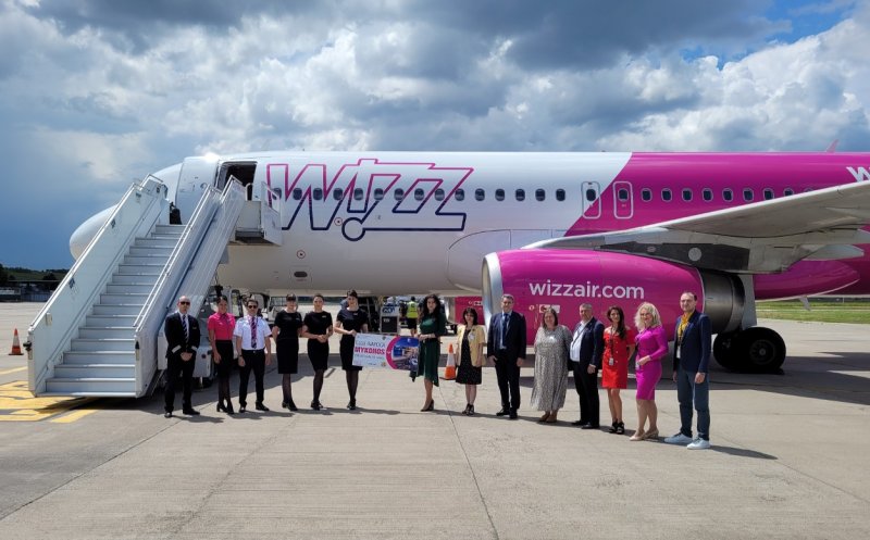 Patru noi rute Wizz Air de pe Aeroportul Cluj, din acest weekend