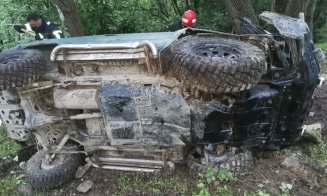 Accident grav de mașină la Cluj. O persoană a murit în localitatea Muntele Rece / Alte două persoane transportate la spital