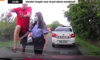 Scene desprinse din filmele de acțiune la Buzău. Un bărbat a fost urmărit și luat la bătaie, chiar sub ochii polițiștilor