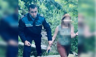 O tânără de 17 ani a încercat să se sinucidă. A fost găsită de polițiști țipând în mijlocul unui pârâu