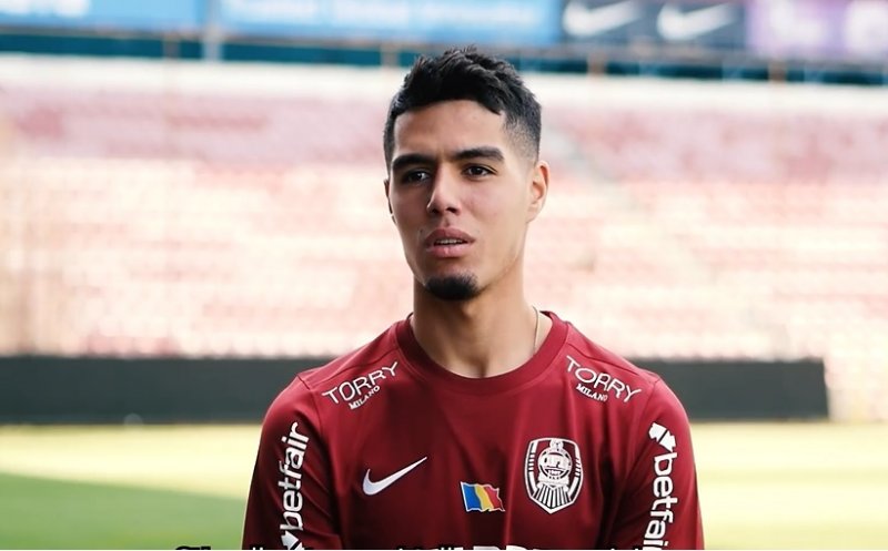 Primele impresii ale celui mai important transfer al verii în Gruia: “Dacă te uiți la fotbal, n-ai cum să nu știi despre CFR Cluj. Mă bucur să fiu aici”