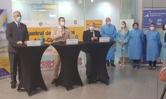 S-a deschis centrul de vaccinare anti-COVID din Aeroportul Cluj. Serul este de la Johnson & Johnson, o singură doză