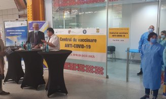 S-a deschis centrul de vaccinare anti-COVID din Aeroportul Cluj. Serul este de la Johnson & Johnson, o singură doză