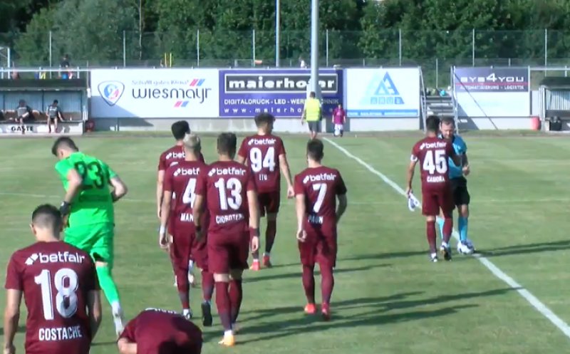 Șumudică, la prima înfrângere! CFR Cluj a pierdut amicalul cu maghiarii de la Puskas Akademia