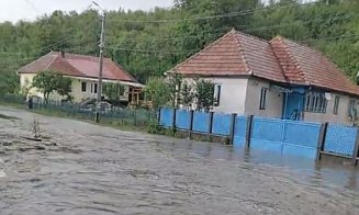 Inundațiile au făcut ravagii în Lita! Satul a fost invadat de ape