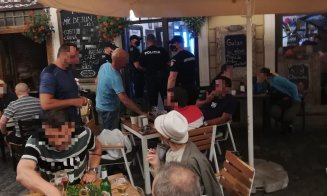 Razie de weekend la Cluj-Napoca în "zonele de interes operativ". Câte amenzi s-au dat