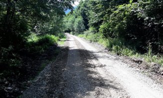 Se repară drumul județean spre Vlădeasa