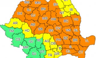 Revin furtunile la Cluj! Cod PORTOCALIU de ploi abundente