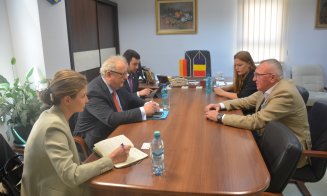 Delegație oficială germană, în vizită la Consiliul Județean Cluj
