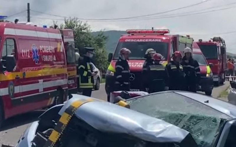 Accident teribil între Dej și Bistrița. O gravidă a murit - VIDEO Imagini camere de supraveghere