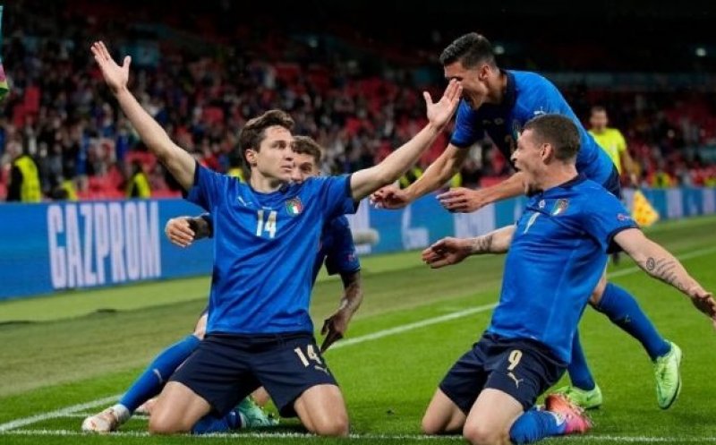Italia, în finala Euro 2020, după o victorie uriaşă, la penalty-uri, cu Spania