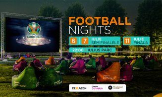 Urmărește spectacolul de la EURO 2020 și filmele de la Movie Nights, în Iulius Parc!