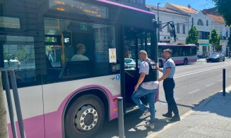 Razie de amploare în stații și autobuze la Cluj-Napoca. O femeie a fost reținută