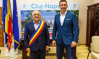 Ministrul Mediului, la Cluj. A mers alături de Boc cu autobuzul, gratuit, de Vinerea Verde