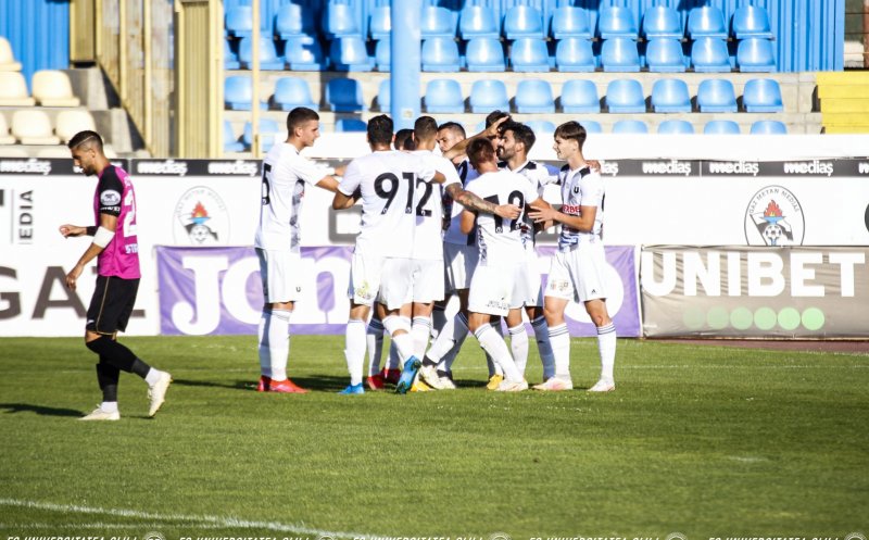 Universitatea Cluj, victorie categorică împotriva unei formații din Liga 1