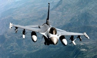 Incident cu un avion F-16. S-a defectat în zbor, în timpul unui antrenament