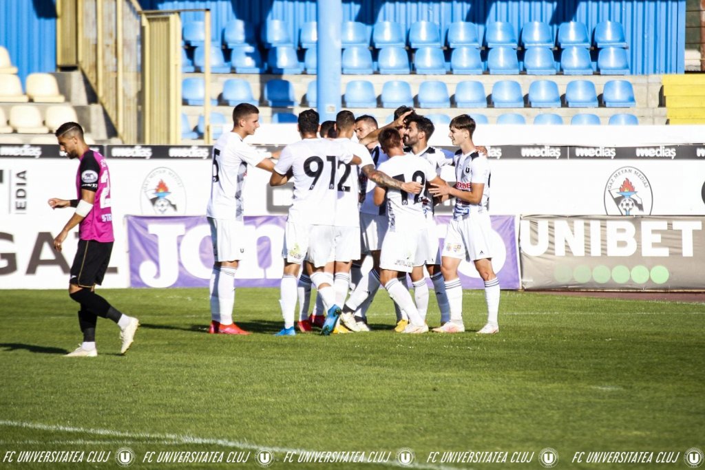 Universitatea Cluj află luni programul din noul sezon al Ligii a 2-a