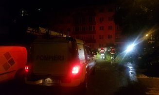 O furtună de 30 de minute a făcut prăpăd în Cluj-Napoca. Primul bilanţ al intervenţiilor pompierilor