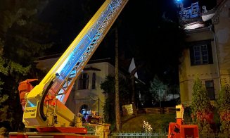 O furtună de 30 de minute a făcut prăpăd în Cluj-Napoca. Primul bilanţ al intervenţiilor pompierilor