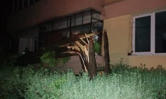 O furtună de 30 de minute a făcut prăpăd în Cluj-Napoca. Primul bilanţ al intervenţiilor pompierilor