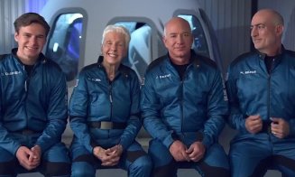 Al doilea miliardar care pleacă în spațiu. Jeff Bezos zboară la bordul vehiculului New Shepard al Blue Origin