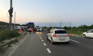 Accident MORTAL în Jucu. O mașină a intrat într-un TIR/ S-a solicitat elicopterul SMURD