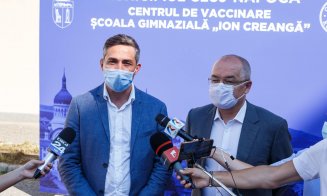 Valeriu Gheorghiță vaccinează la Cluj. BOC: „Felicit clujenii pentru rata înaltă de vaccinare, cea mai mare din țară”
