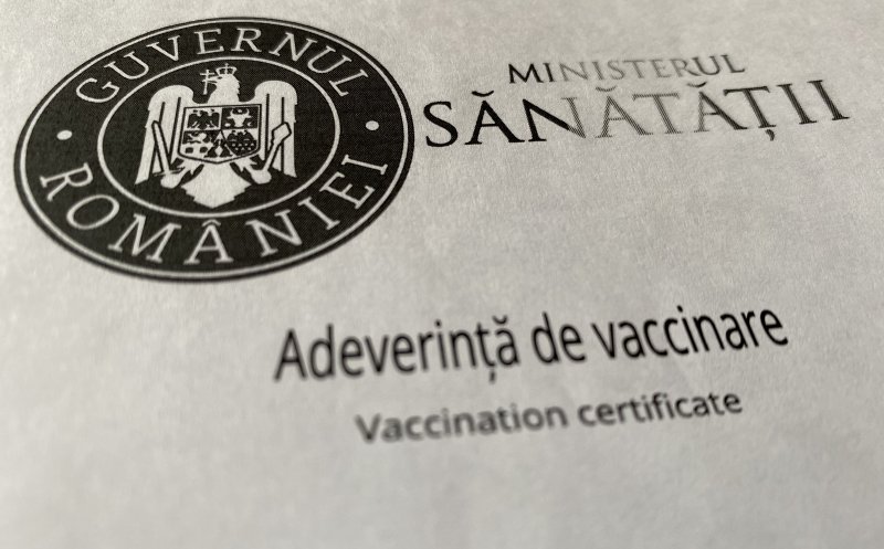 Când va fi introdusă dovada vaccinării, pentru accesul în restaurante, hoteluri sau mall-uri în România?