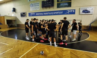 Handbaliștii Universității Cluj vor juca două partide amicale cu Poli Timișoara