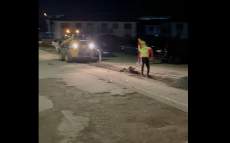 Bogdan Pivariu, inspecție nocturnă pe șantierele din Florești