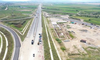 Drulă: Pe Autostrada A10 Sebeș-Turda, lotul 2, se toarnă ultimul strat de asfalt