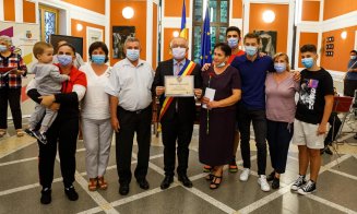 Boc a premiat cuplurile clujene care au celebrat 50 de ani de căsătorie