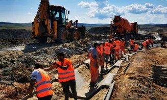 Se lucrează intens pe mai multe loturi de autostradă în Transilvania