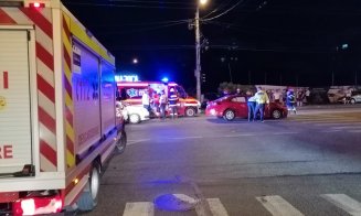 ACCIDENT cu 3 victime la Cluj-Napoca duminică noaptea