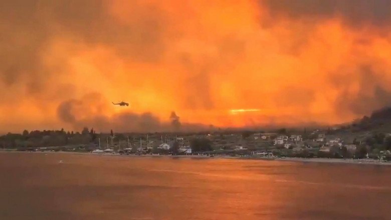 Grec fugărit de incendii. „Este timpul să merg mai la nord spre Cluj Napoca''