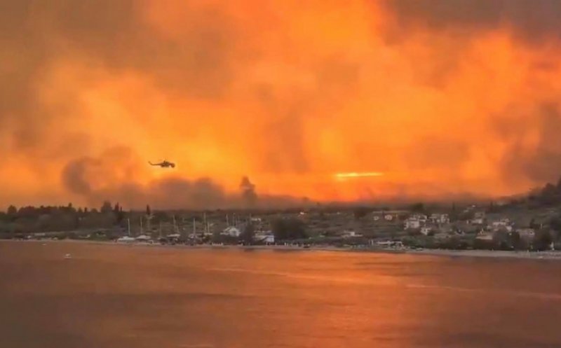 Grec fugărit de incendii. „Este timpul să merg mai la nord spre Cluj Napoca''