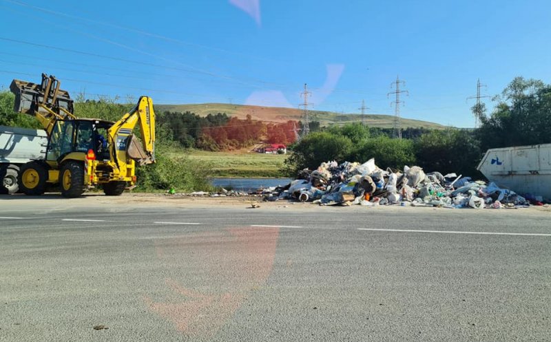 Amenzi uriașe pentru cei care au aruncat deșeurile ilegal în Florești. Șase persoane identificate