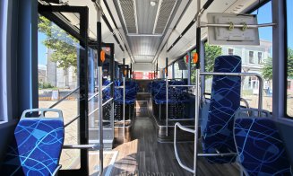 Primul autobuz electric românesc a ajuns și pe străzile din Turda. Este în teste