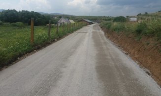 Un drum județean din Cluj a fost reparat și e pregătit de asfaltare