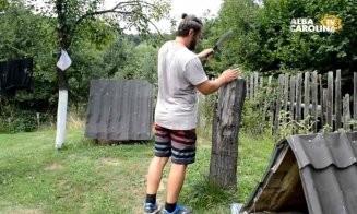 A lăsat Cluj Napoca pentru paradisul din Munţii Cugirului