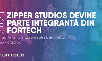 Grupul Fortech semnează primul acord de achiziție, cu firma de IT Zipper Studios