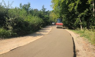 Drum turistic din Cluj, pregătit de asfaltare