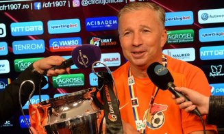 CFR Cluj a anunţat că Marius Şumudică rămâne, dar negociază cu Dan Petrescu
