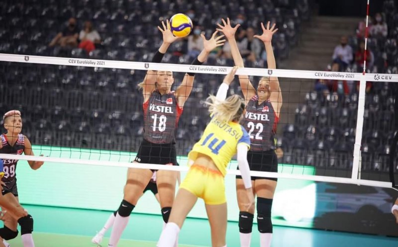 Eurovolley 2021. Turcia a câștigat duelul celor mai bune echipe de la Cluj