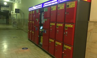 Serviciu de depozitare a bagajelor, disponibil în gara din Cluj-Napoca. Tarife şi condiţii