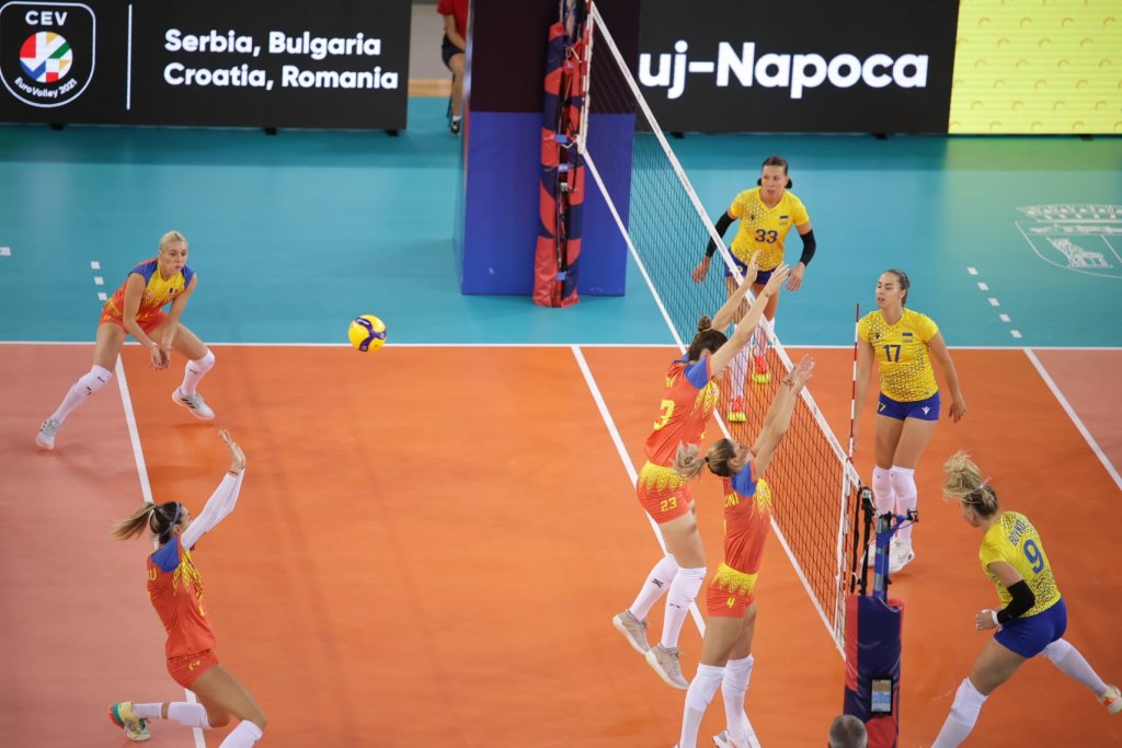 Eurovolley 2021. România a încheiat cu un eșec grupa de la Cluj-Napoca