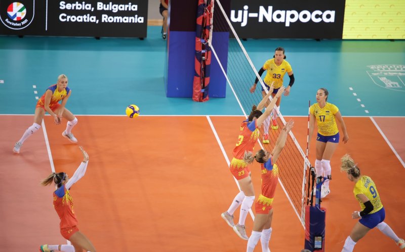 Eurovolley 2021. România a încheiat cu un eșec grupa de la Cluj-Napoca