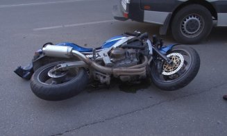 Trafic restricționat pe Cluj-Oradea. Motociclist rănit grav, după ce a fost lovit de o mașină